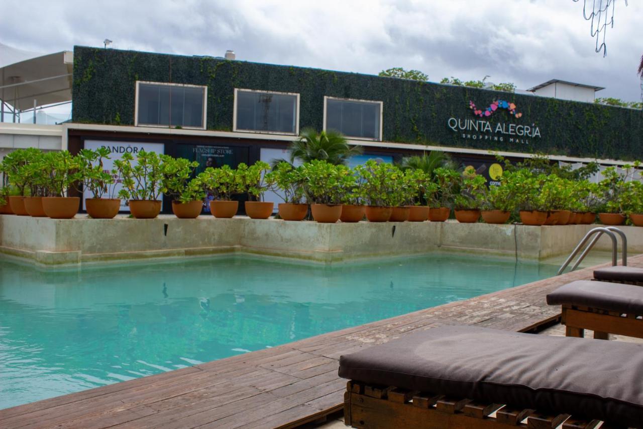 Caribbean Paradise Hotel & Spa - 5Th Avenue 신데 델 카르멘 외부 사진