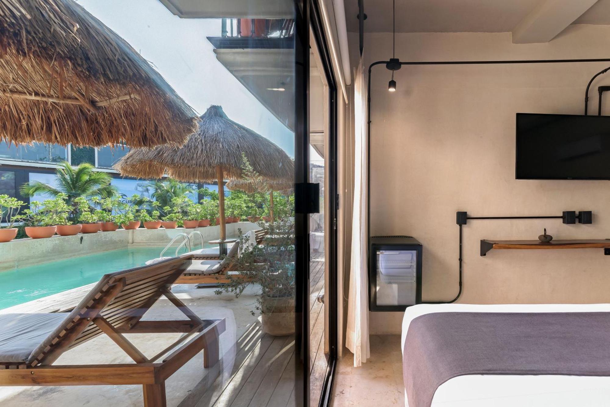Caribbean Paradise Hotel & Spa - 5Th Avenue 신데 델 카르멘 외부 사진