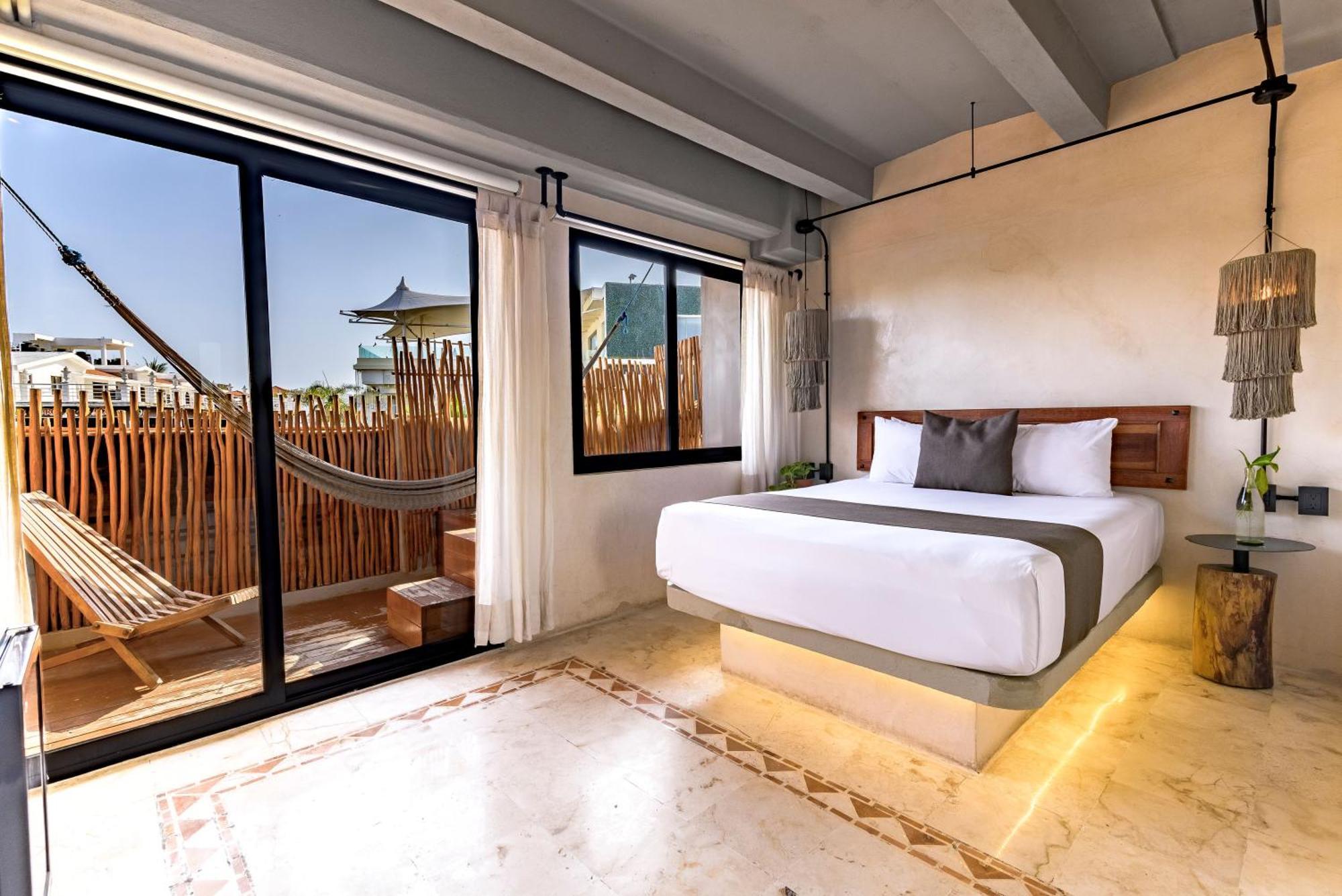 Caribbean Paradise Hotel & Spa - 5Th Avenue 신데 델 카르멘 외부 사진