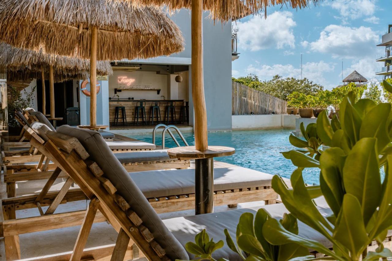 Caribbean Paradise Hotel & Spa - 5Th Avenue 신데 델 카르멘 외부 사진