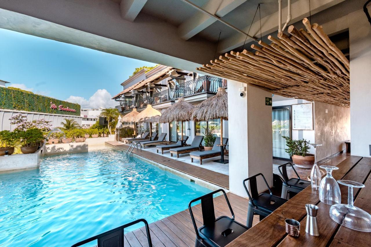 Caribbean Paradise Hotel & Spa - 5Th Avenue 신데 델 카르멘 외부 사진