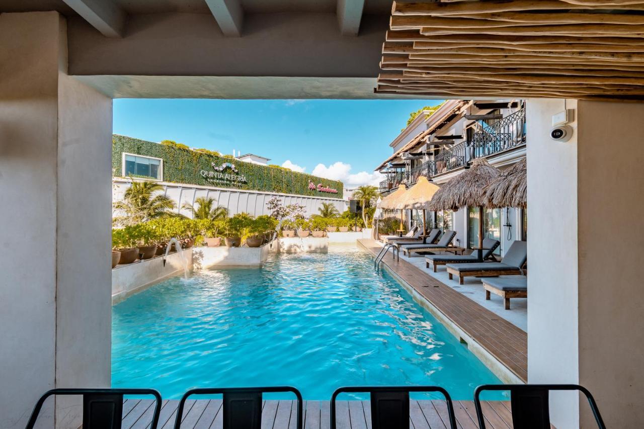 Caribbean Paradise Hotel & Spa - 5Th Avenue 신데 델 카르멘 외부 사진